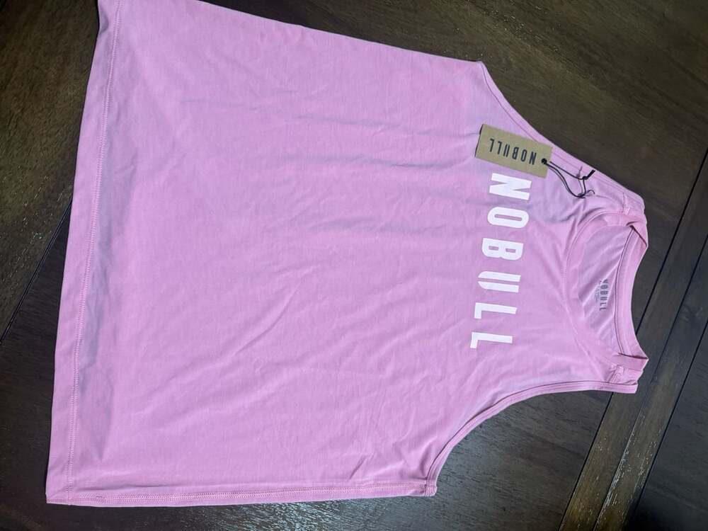 NOBULL Soft Pink High-Neck Tank Size M